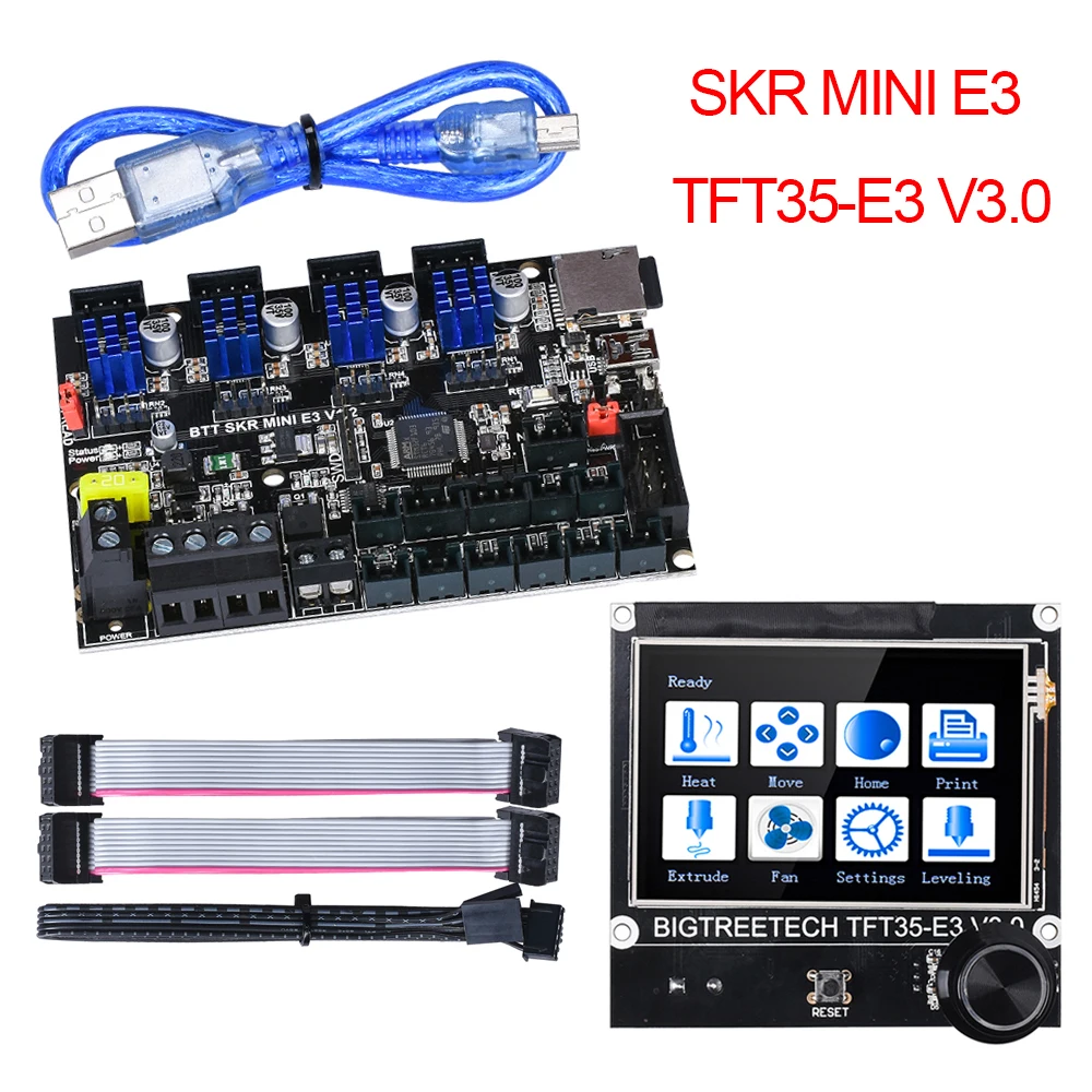 BIGTREETECH SKR MINI E3 V1.2 32 Bit Control Board E3 DIP TFT35 E3 V3.0