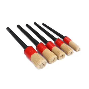 

Car Cleaning Brush Natural Hair Brushes Car Wheels Dashboard-styling Cleaning Tools