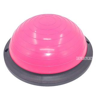 

DBT-YJ05 46cm Mini Yoga Balance Ball PVC Bosu Ball Half Fitness Ball Fitball Yoga Halfsphere Semisphere Balance Trainer Device