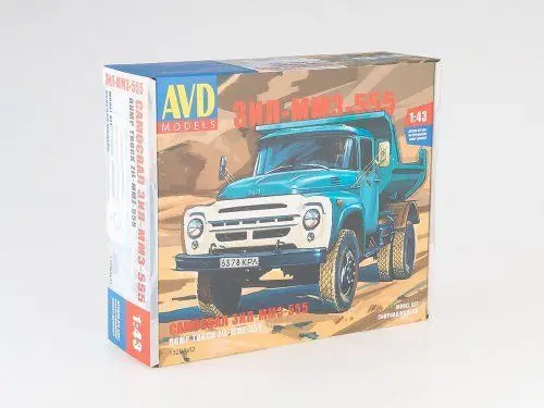Новые модели AVD масштаб 1:43 советский самосвал модель комплект 1329AVD|Наземный