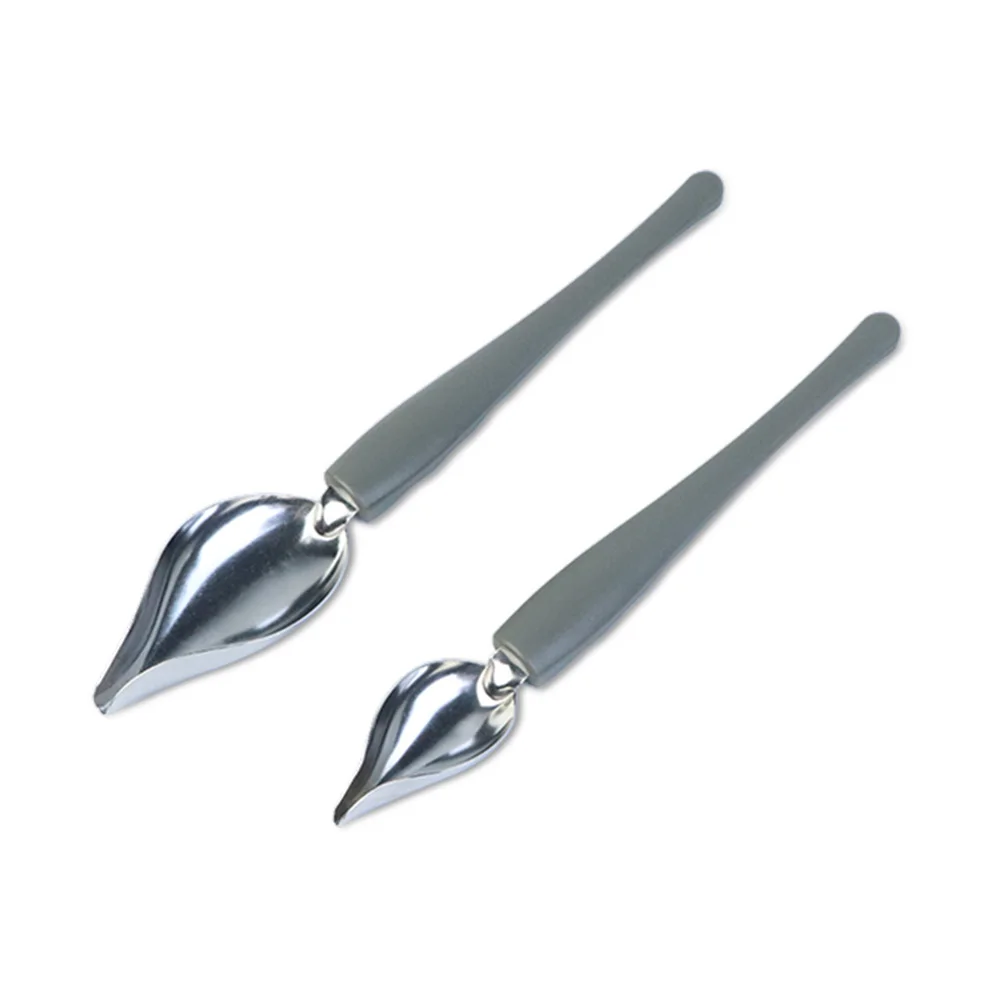 

Chef Decoration Pencil Anti-slip Accessories Draw Tools Stainless Steel Portable Mini Sauce Painting Coffee Spoon Kitchen Home