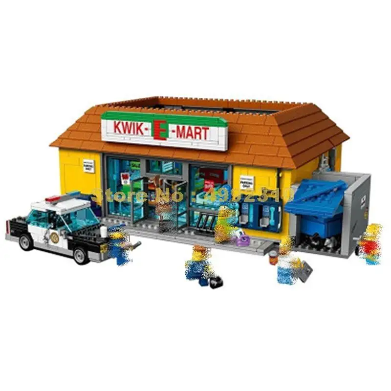 83004 2232 шт семейный mart строительный блок 71016 Кирпичи Игрушка