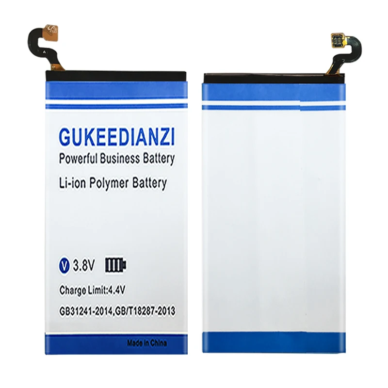 Аккумулятор GUKEEDIANZI для Samsung Galaxy S5 S6 S7 S8 S3 S4 NFC Edge Plus G950F G930F G920F G900F G925F G935F