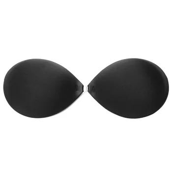 

Women Sexy Strapless Breast Petals Push Up Invisible Non-Slip Bra Self Adhesive Silicone Bra