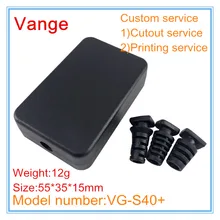 5 шт./лот пресс-форма для изготовления IP54 ABS пластик diy корпус коробка для провода разъем 55*35*15 мм с резиновой проволокой протектор