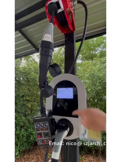 EV Charging Cable Overhead Retractable Reel