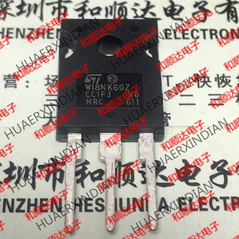 5 шт., новые оригинальные кнопки W18NK60Z STW18NK60Z-247 600V 16A
