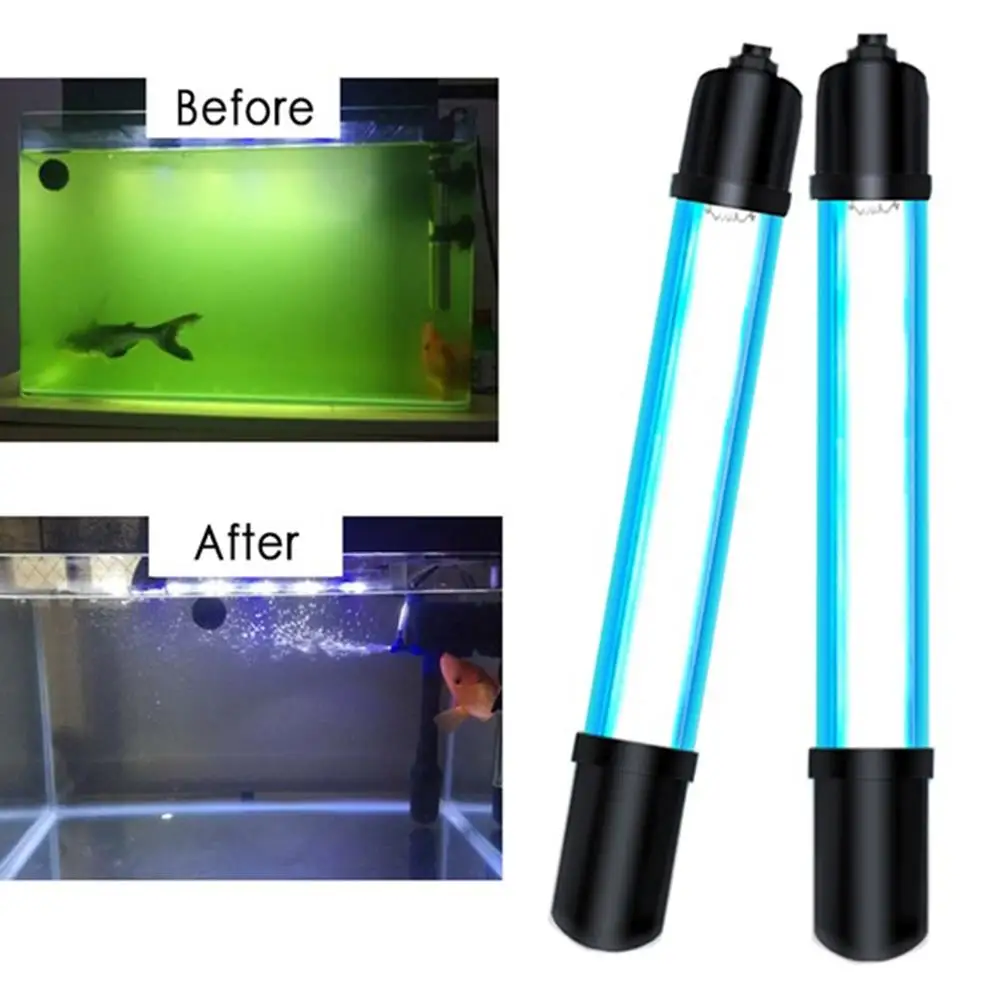

Germicidal Lamp 5/7/9/11w Ozone Bulb UVC Home Portable Tube Protective Equipment Fish Tank US Plug