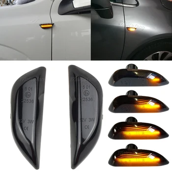 

For Opel Mokka X For Chevrolet Trax For Buick Encore Dynamic Led Side Marker Turn Signal Light Flowing Sequential Repeater Lamp