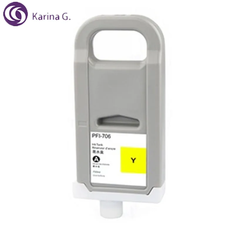 Premium Color Compatible Ink Cartridge for PFI706 PFI-706 PFI 706 Suit for