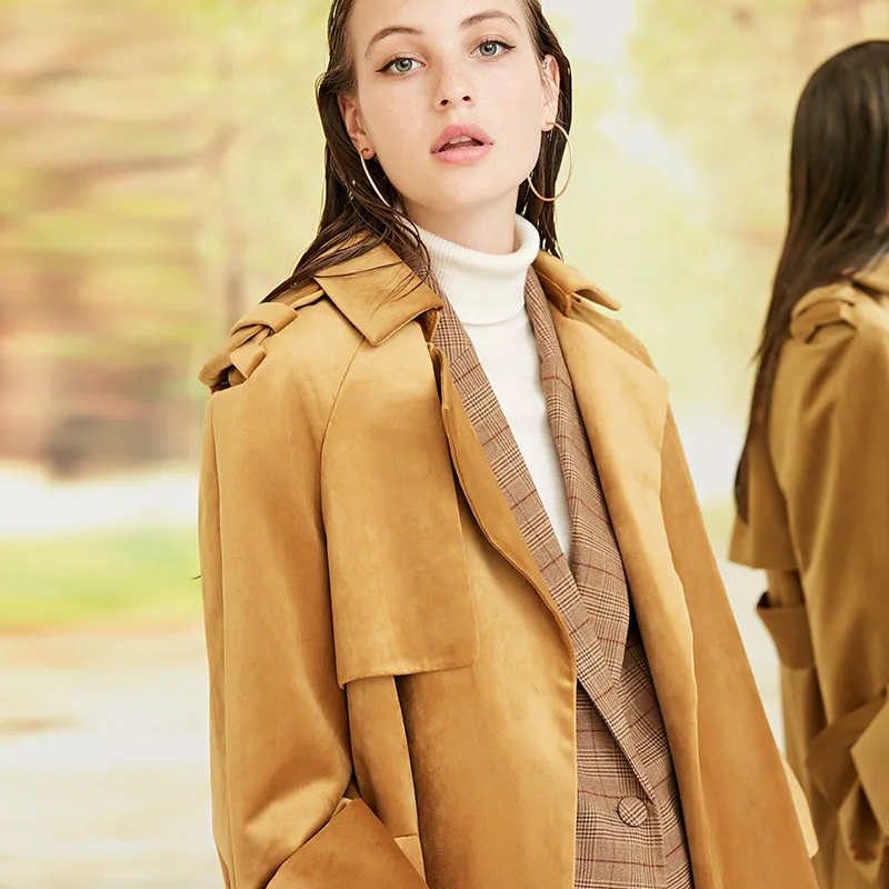 Vero Moda куртка женская зимняя женские осенние ремни сзади лобовое стекло бархат длинный плащ | 318309509