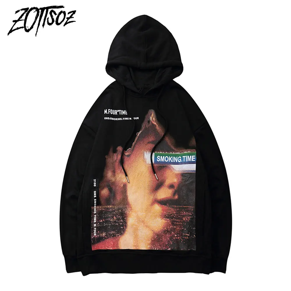 

Punk Rock Gothic Hoodies Streetwear Hip Hop Fire Flame Burning Poster Hooded Sweatshirts Men Women Fashion Casual Rapper Tops