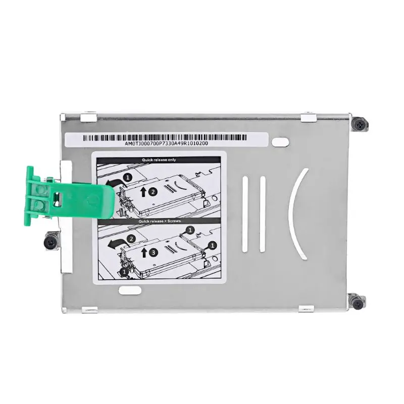 

OOTDTY Hard Drive Disk Holder Frame Tray HDD Caddy for H-P ZBOOK15 ZBOOK17 G1 G2 Laptop