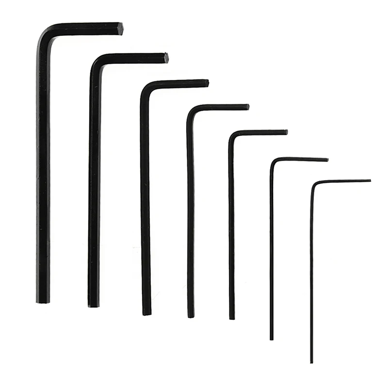 

New 7Pcs 0.7mm-3mm Mini Hexagon Hex Allen Key Set Wrench Screwdriver Tool Kit