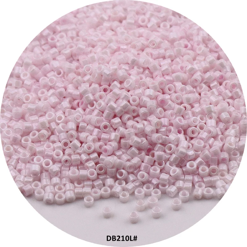 Japanese 2mm Uniform Glaze Plating Opaque Delica Beads Oling Solid Glass Seedbeads For DIY Jewelry Bracelet Making Charm Bead 