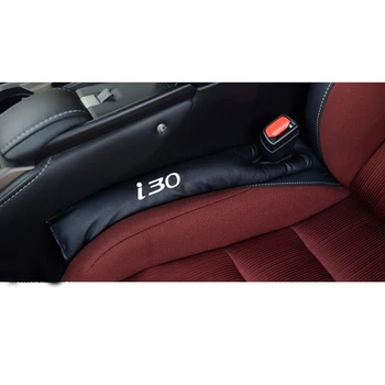 

2pcs PU Leather Fillers Spacer Filler Slot Plug Car Seat Gap Pad For Hyundai i30