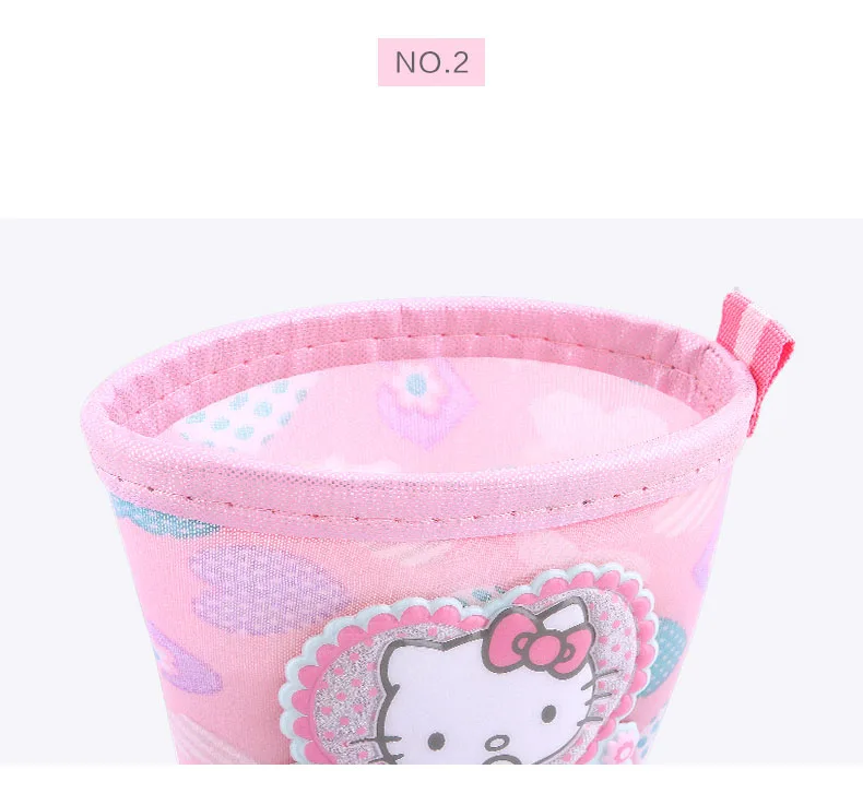 Hello Kitty/детские резиновые сапоги унисекс, не ограничиваются сезоном, с круглым носком, резиновые сапоги для девочек