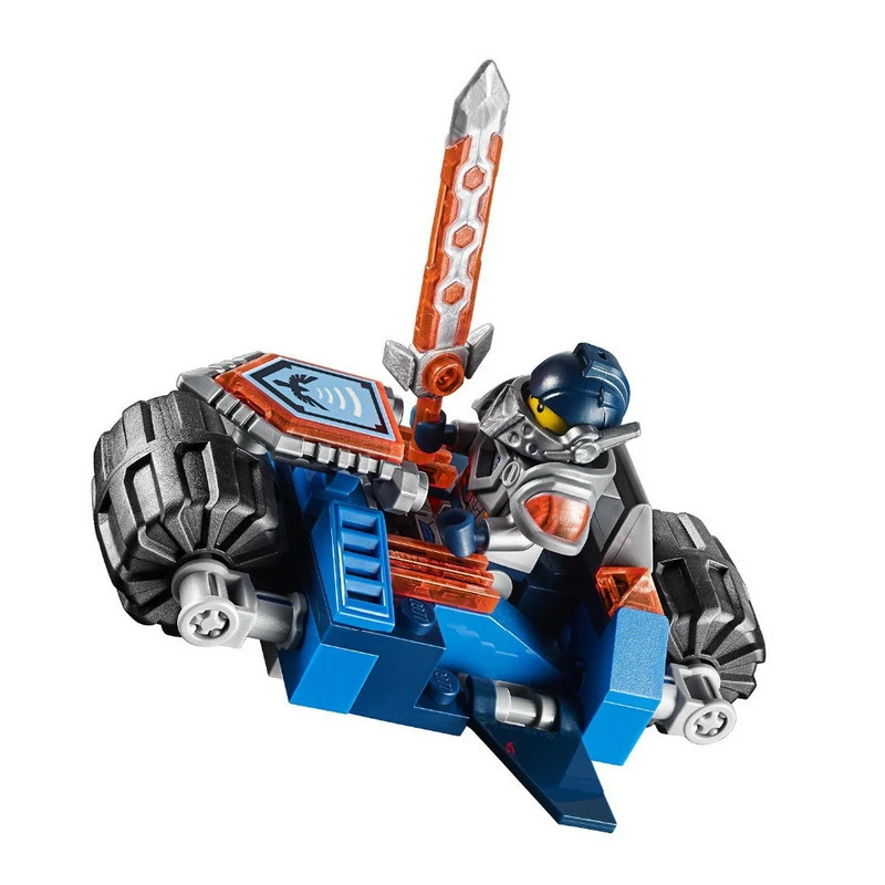 Совместим с 70317 Nexion knights Knighton замок строительные блоки замок Модель Кирпичи набор детей развивающие игрушки