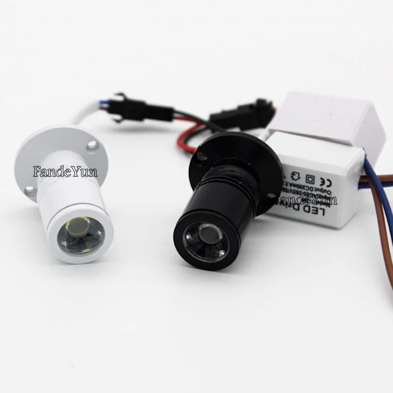 Led Downlight Led Spotlight Smart Led Light Bulb Dimmable LED Spotlights led ceiling Down lights 1W 3W AC85-265V Surface Mounted Light bulbs for cabinet counter showcase DC12V