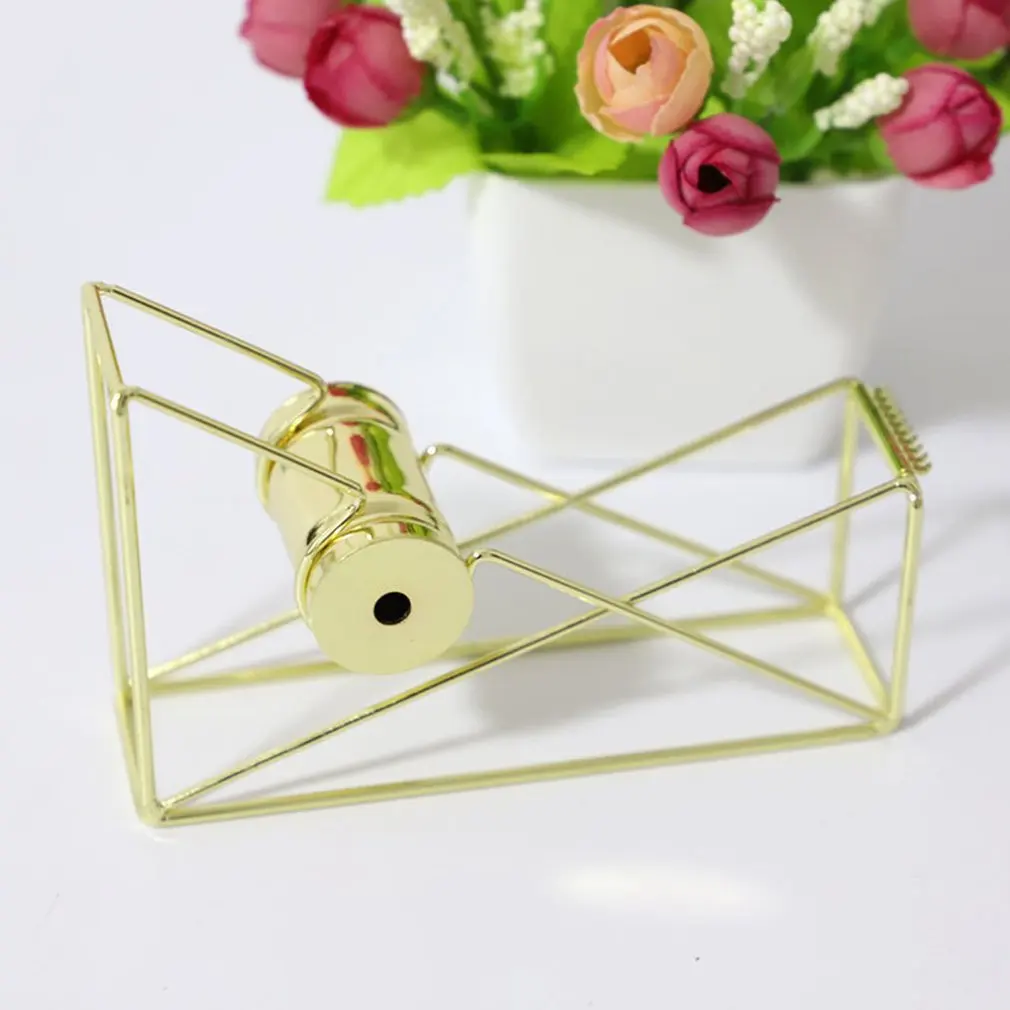 Metal rose gold Tape Cutter Washi Tape Storage Organizer Cutter Stationery Office Tape Dispenser Office Supplies