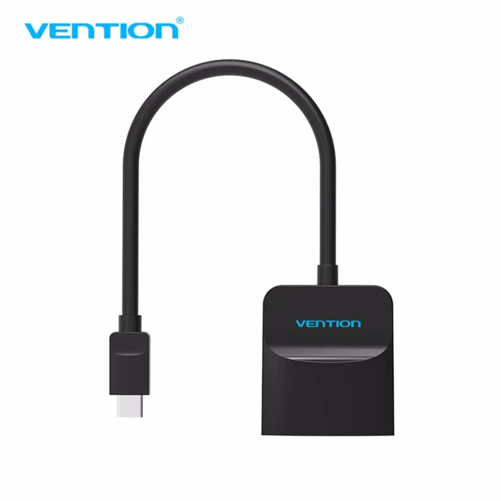 Vention type-C Интерфейс VGA адаптер конвертер кабель аналоговый видео аудио 1080p тип-c штекер VGA Женский для компьютера