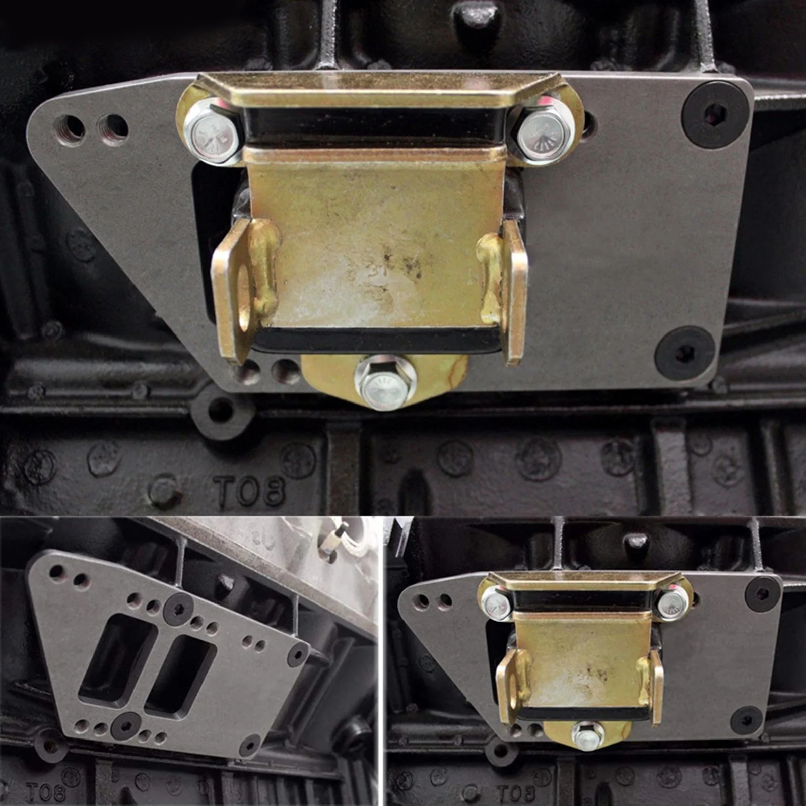 1Set LS Engine Mounts Swap Durable Car Parts for Chevy LS1 LS2 LS3 Hot