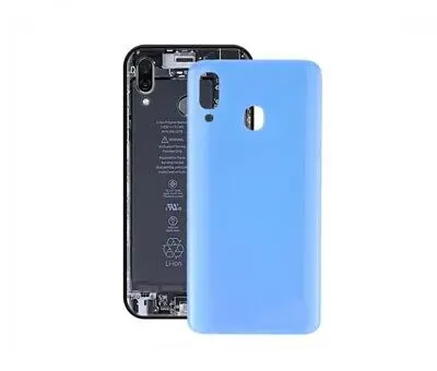 Крышка задняя крышка батарея для samsung Galaxy A20 синий