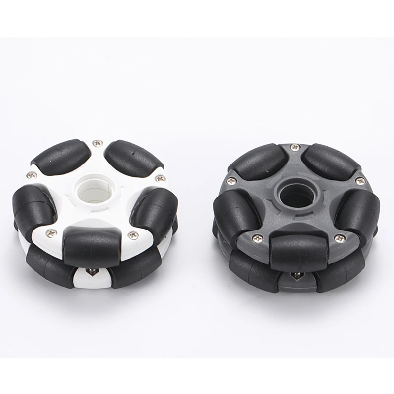 4PCS 58mm Nylon Omni Wheel For ROS Platform Robot Smart Car Suitable NXT Universal Wheel Equipped With 4mm and 6mm Coupling