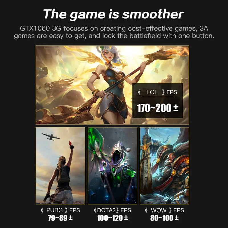 AMD игровой компьютер ПК Ryzen5 2600/GTX1060 3g DDR4 8G/16G ram 256G SSD PUBG/GTA5 высококлассная настольная сборочная машина полный комплект