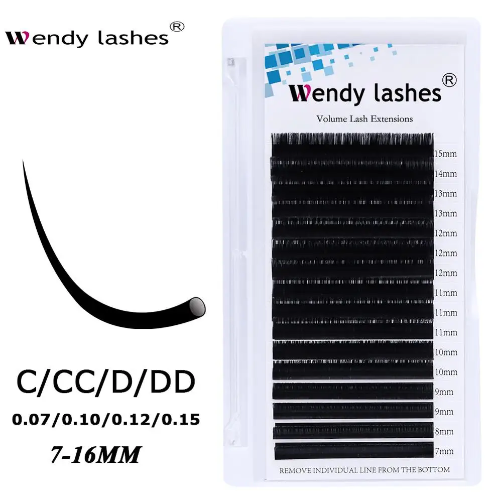 Promo Eyelash-Extension Mink Classic Natural Individual Cilia Thick 16-Rows 5ByAJj1no