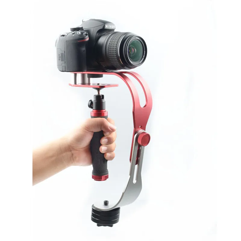 Стабилизатор камеры Pro DSLR видео стабилизатор Ручной Steadycam профиль ручка для Gopro Canon Nikon камера смартфон видеокамеры