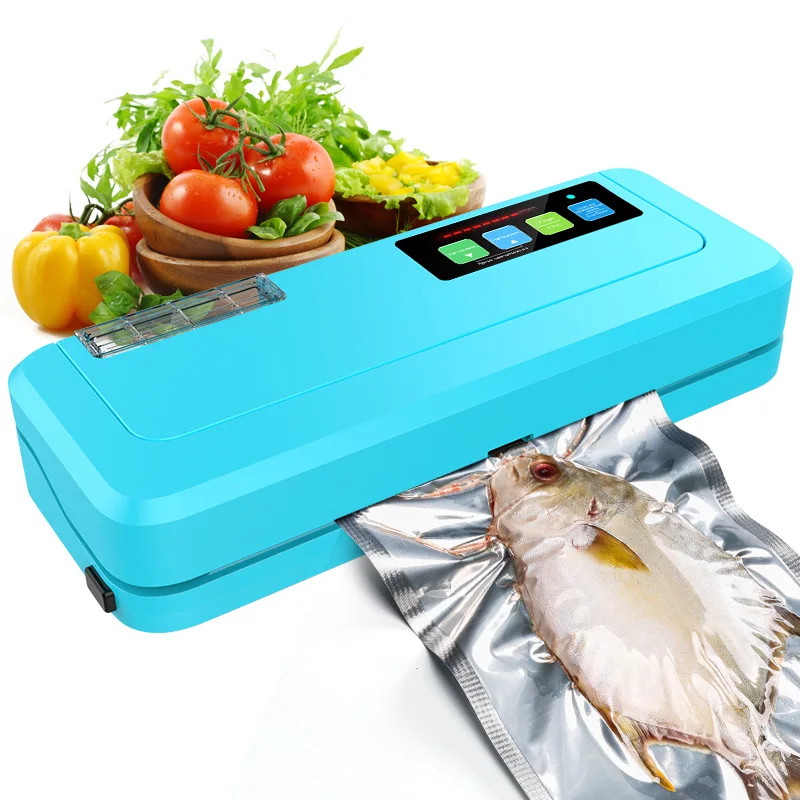 Fast Shipping 2018 New Household Vacuum Food Sealer Packaging Machine Vacuum packer Give free 10 Pcs Vacuum Bags P-290 6