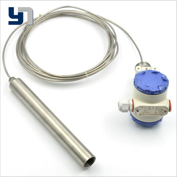Liquid Level Transmitte Capillary Tube 4-20MA with HART Protocol Stainless Steel Diesel Tank Input