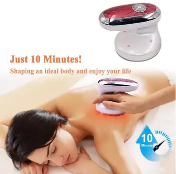 

Ultrasound Cavitation Body Shaping Massager Red Light Weight Loss Machine 3 in 1 Rechargeable Fat Remover Vibration Beauty Tools