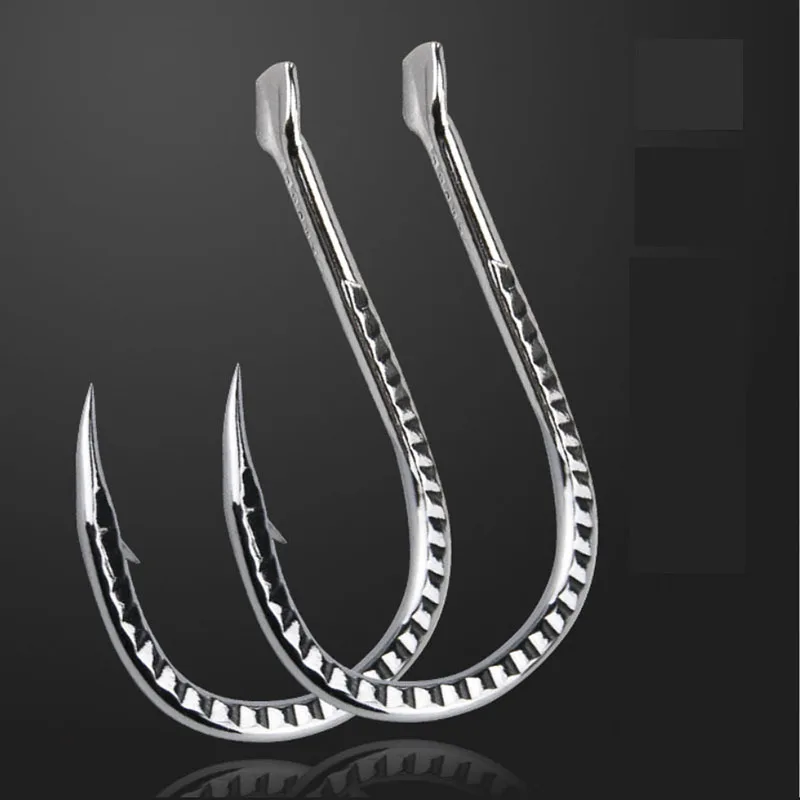 10/20pcs 3#-12# Titanium Alloy Fishing Hooks Single Circle Fishhook Barbed Carp Catfish Fishing Hooks Sea Accessories