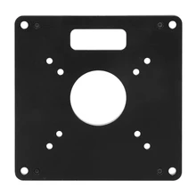 Placa de mesa do roteador placa de trituração da aleta máquina de aparar da placa da aleta placa de inserção da tabela do roteador para máquinas de aparar