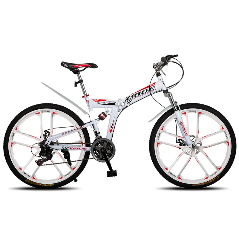 Best Mountain Bike 26 Inch 21/24/27/30 Speed 10 Knife Folding Mountain Bicycle Double Disc Brake 2019 New Suitable for Adults 2 Best Mountain Bike 26 Inch 21/24/27/30 Speed 10 Knife Folding Mountain Bicycle Double Disc Brake 2019 New Suitable for Adults 2