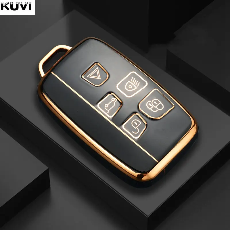 New TPU Car Remote Key Case Cover Holder Shell For Land Rover Range Sport Evoque Freelander Jaguar XF XJ XE XJL | Автомобили и