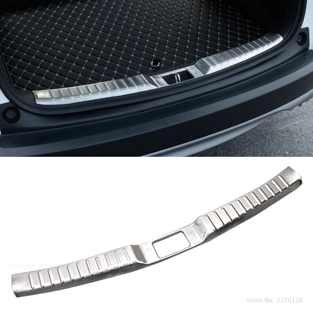 

For Honda CRV 2017 2018 2019 Inner Rear Bumper Protector Internal Stainless Steel Door Sill Plate Trunk Cover Trim Car Styling