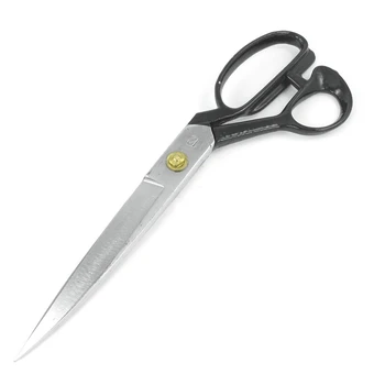 

Black Metal Handle Tailor Stainless Steel Sewing Shear Scissor 12" Long