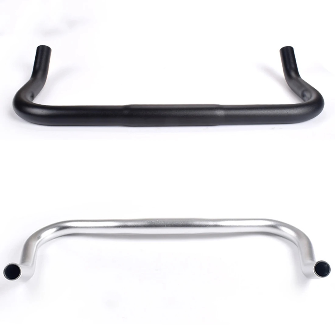 Road Bike Piezas De Bicicleta 25.4mmAluminum Bicycle Parts Bicycle Handlebar Bullhorn Handlebar Bend Bar Запчасти для велосипеда