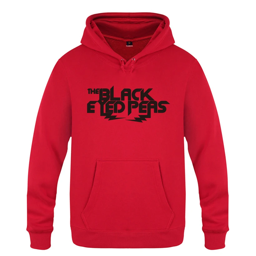 HOY HET Black Eyed Peas рок группа толстовки мужские мужские с капюшоном флисовый пуловер толстовки - Цвет: HOY HET