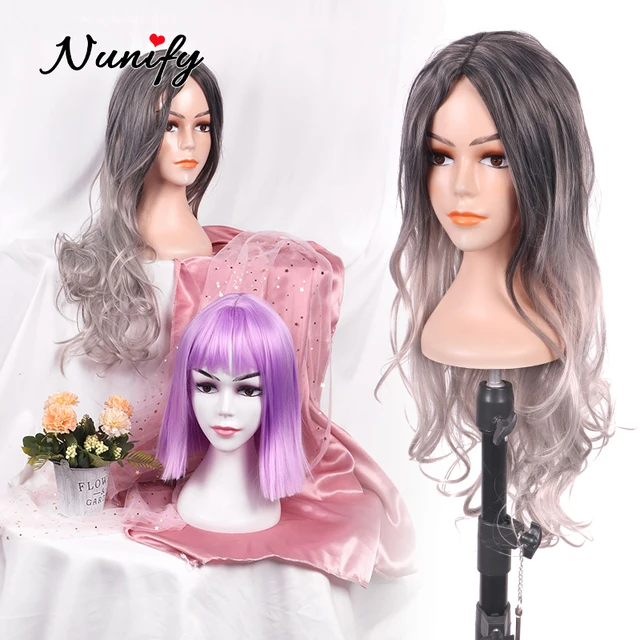 Nunify Black Lipstick Mannequin Head With Shoulders Body Double Shoulder  Pvc Training Mannequin Heads For Display Wigs Hat - AliExpress