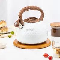 3L Stainless Steel Whistling Tea Kettle Stovetops Enamel Food Grade Tea Pot With Heat-Proof Handle For Gas Induction Cookers 1