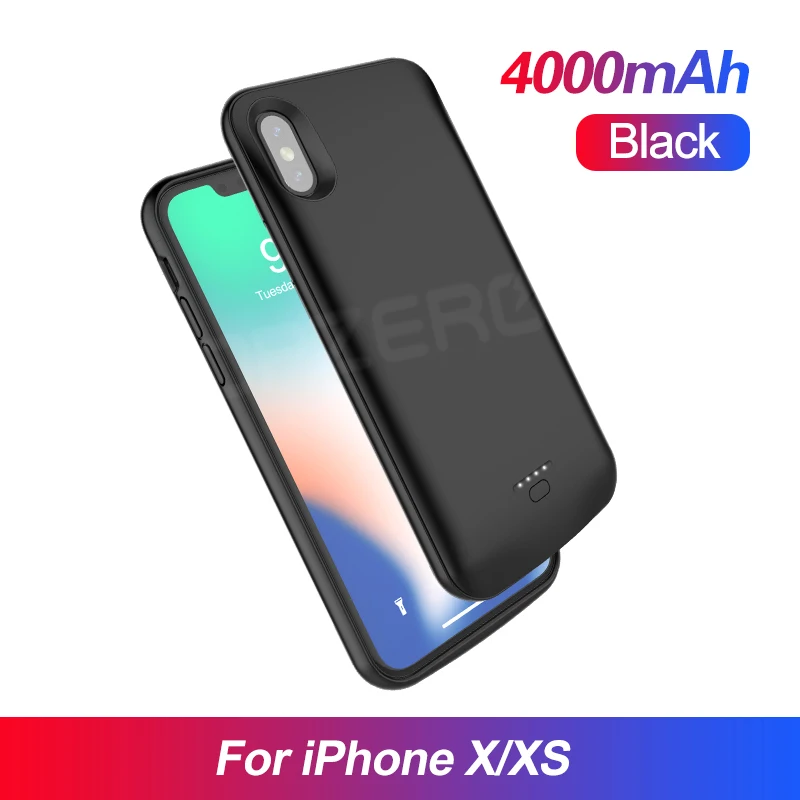 Батарея чехол для iPhone 5 5S SE 6 6S 7 8 Plus Powerbank зарядный чехол для iPhone X XS XR XS MAX 11 Pro MAX чехол для зарядного устройства - Цвет: 1 For X XS