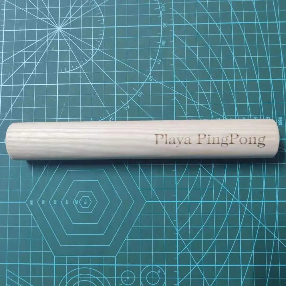 Ash wood Playa PingPong Professional Woods Table Tennis Rubber Roller for Assembling Ping Pong Bat Table Tennis Racket Accessories Tools - Цвет: Ash wood