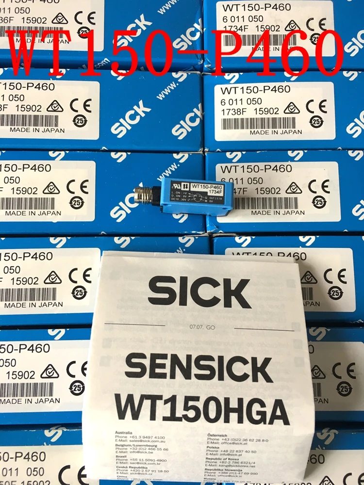 100% new original SICK photoelectric sensor WT150-P460 item number 6011050 | Автомобили и мотоциклы