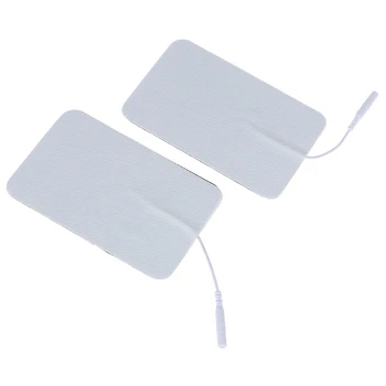 

1Pair * Self adhesive Pads Electrode Pads 7*11 Reusable Tens Machine Electrode Pads Body Massager