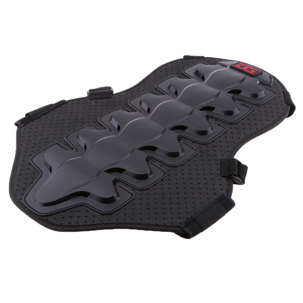 Motorcycle Armor Vest Back Spine Protector Anti-Fall Protection Guard for Dirt Bike Motocross Racing Cycling Body Guard (Black)
