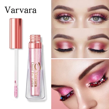 

5 Colors Glitter Eyeshadow Makeup Liquid Highlighter Cream Shimmer Eye Shadow Metals Illuminator Glow Make Up Cosmetic 1pcs